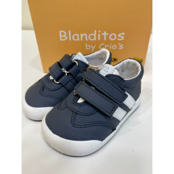 Deportivo de Blanditos marino con líneas blancas