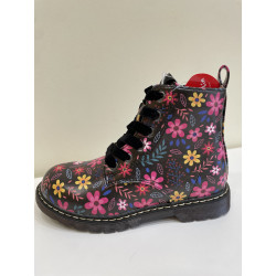 Botines flores de Garvalin