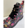 Botines flores de Garvalin