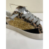 Deportivo bajo glitter patchwork B&W by Conguitos